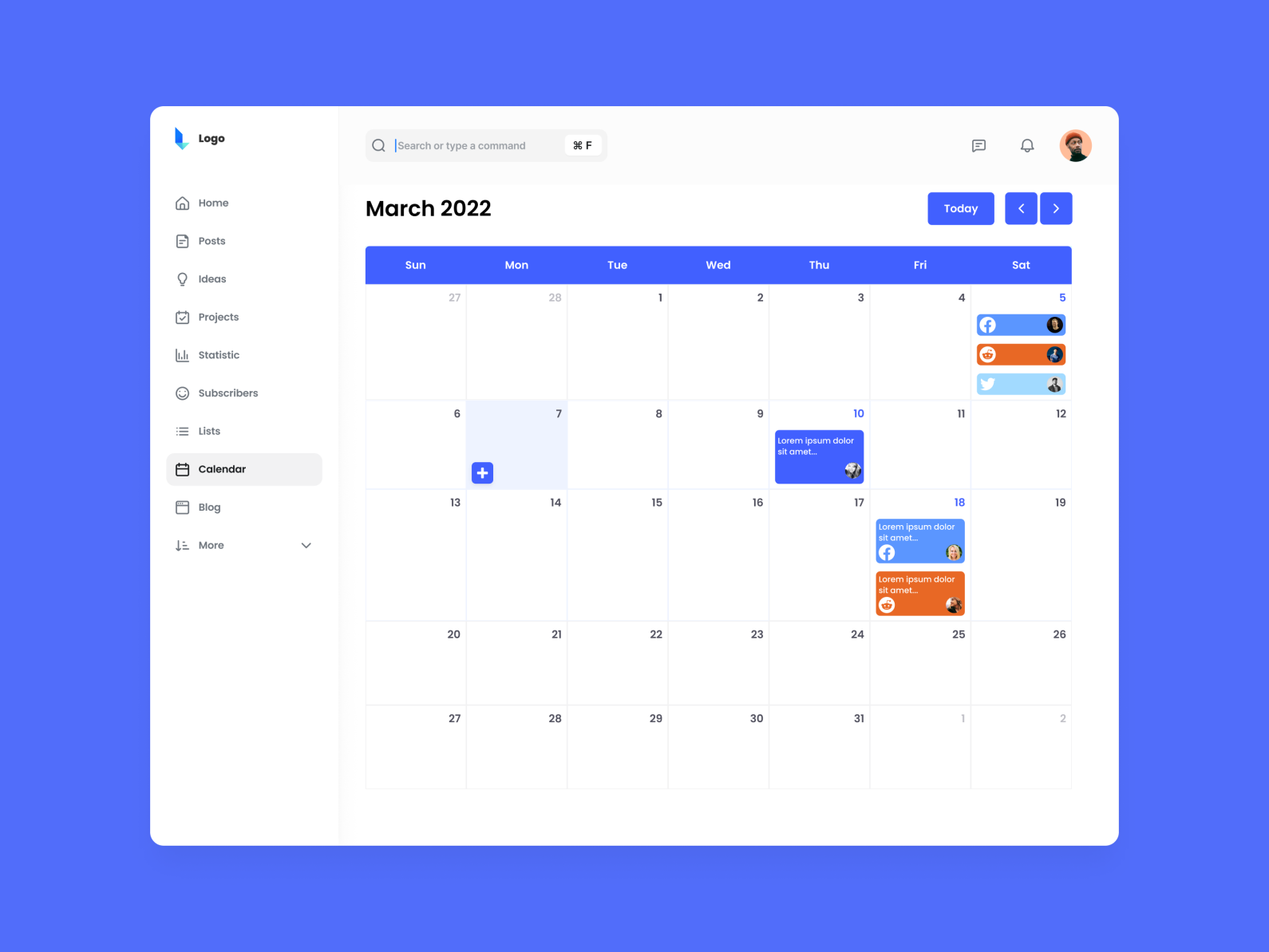 FullCalendar Redesign by Artyum Grebenyuk on Dribbble