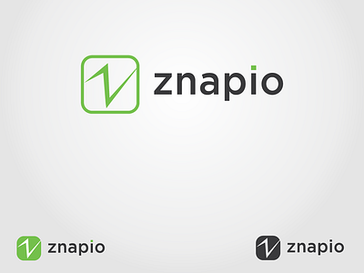 Concept for a company called "znapio" a logo design brand branding design design ideas design logo artist flat icon illustration logo logo company logo logo designer logo ideas logodesign typography