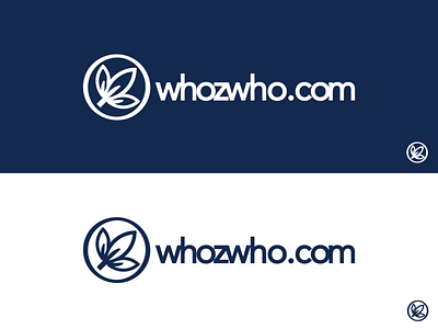 Logo concept "whozwho" a logo design animation app brand branding design design ideas design logo artist flat icon illustration logo logo company logo logo designer logo ideas logodesign minimal typography ux vector