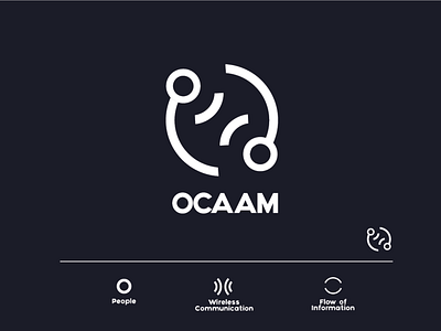 Concept for "Ocaam" a logo design animation brand branding design design ideas design logo artist flat icon identity illustration logo logo company logo logo designer logo ideas logodesign minimal typography website