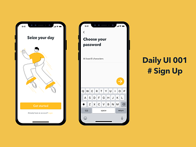 daily ui 001 sign up daily ui daily ui 001