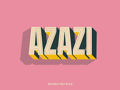 Azazi logo 90s illustrator logo series nineteen