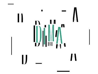 DIMA logo typography