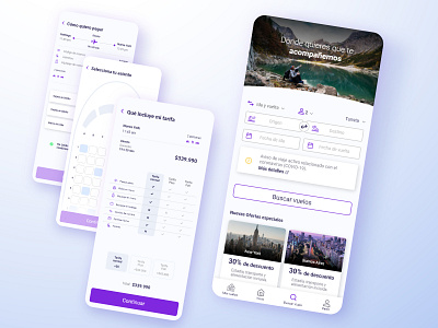 Airline app concept airline airline app app chile product design travel ui ui design uidesign uiux uiuxdesign uxuidesign