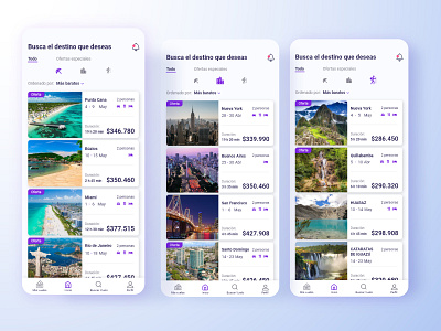 Airline app concept - Choose the Experience to travel adobe xd design airline airline app app chile digitalproductdesign mobile app mobile ui prototype ui uidesign uiux uxuidesign