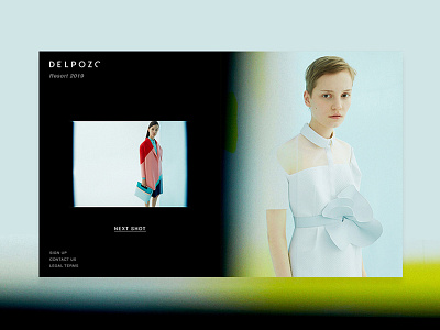Delpozo Resort 2019 brand collection design digital editorial fashion fashionbrand layout layout design layouts resort ui ux web webdesign weblayout webpage