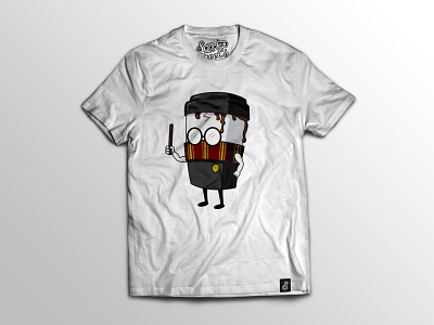 Coffee Potter Shirt cartoon cartoon character coffee coffee art graphic tees harry potter pop culture tshirt design