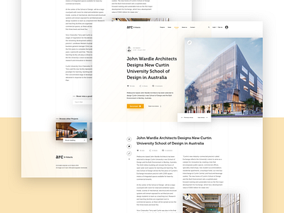Architecture Website - Article