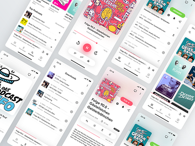 Concept for a Podcast-App