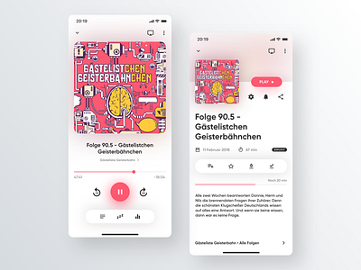 Concept for a Podcast-App