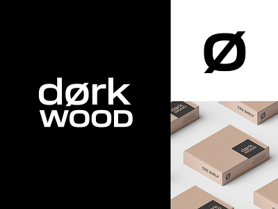 dørkwood brand identity branding clean company design flat furniture icon lettermark logo minimal minimalist modern modern logo nordic package package design pakistan