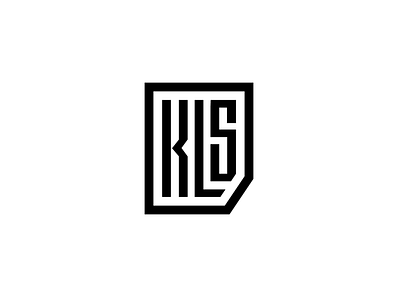 KLS | Kaizen Lab Solutions asymmetrical brand identity branding company design flat icon logo minimal minimalist logo modern modern logo square logo visual identity