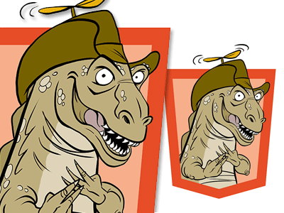 HTML5 Dinosaur dinosaur html5 logo