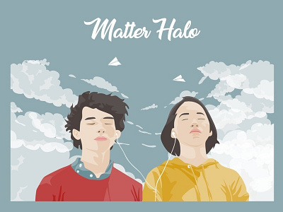 Matter Halo cartoon illustration illustration vector vector artwork