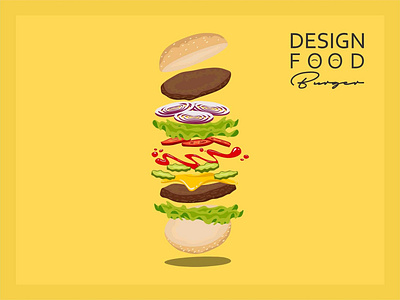 Burgers cartoon illustration design fooddesign illustration illustrationfood vector vector artwork