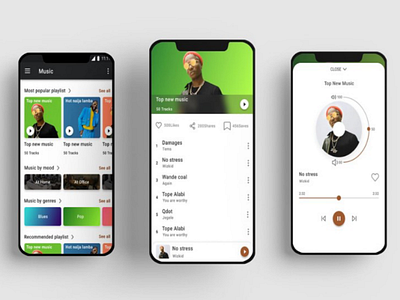 Music App ui
