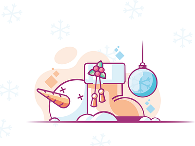 it's Christmas illustration vector