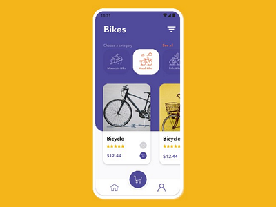 Bike store app bike store dailyui uidesign