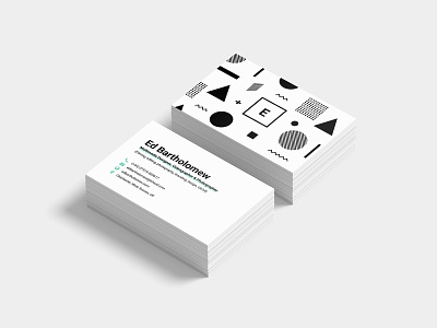 Personal Business Cards brand brand identity branding business cards clean colours design graphic design illustration illustrator logo mark typography vector