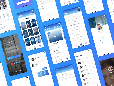 Ordino - App app application colours concept design flat icon interaction interface ios layout minimal mobile mockups product design type typography ui user experience user interface