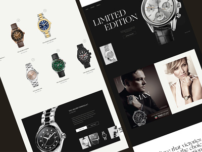 Tag Heuer Limited Edition redesign app branding design e commerce fashion tag heuer ui ui designer ux designer watch watches web designer