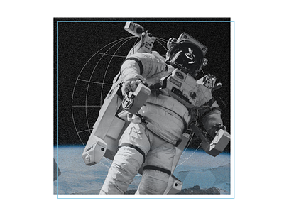 Losing Yourself art astronaut branding collage concept creative design digital earth floating globe graphic design graphicdesign illustration illustration art nasa outerspace space stars texture