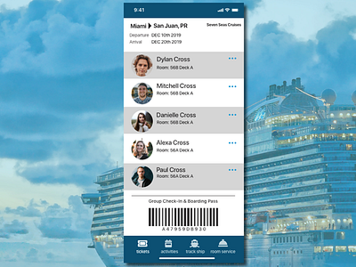 Daily UI #024 - Boarding Pass app design daily ui design ui ux