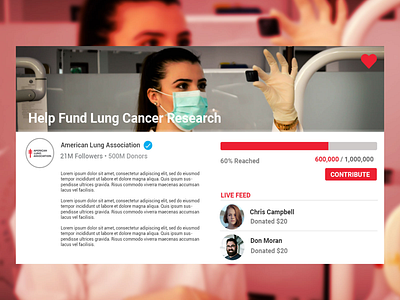 Daily UI #032 - Crowdfunding Campaign