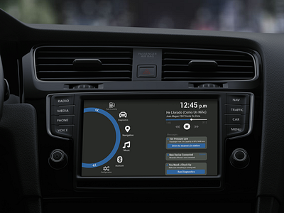 Daily UI #034 - Car Interface app design daily ui ui ux