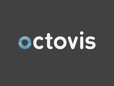 Octovis Rebrand brand branding flat flat design gradient healthcare logo octovis technology