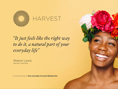 Harvest retail brand and marketing