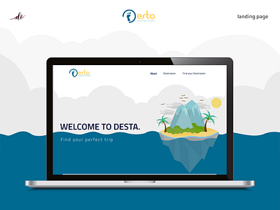 Desta - Travel Website Landing Page