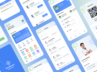Medicare Health — Doctor Appointment Booking App appointment doctor app booking appointment booking doctor doctor appointment doctor ui app healthcare app healthcare mobile app healthcare ui medical app medical mobile app medical ui app mobile ui app