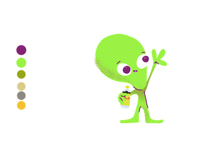 020220 UFO OD 01 12 alien branding cartoon cartoon illustration character characterdesign illustration topochico uffo vector