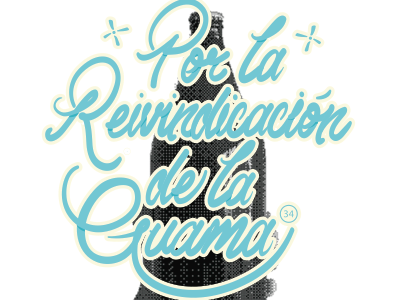 Los Aguachiles, Lettering