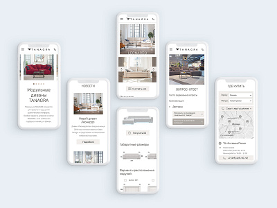 Furniture company - UX/UI Design