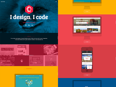 New portfolio online! live new online personal portfolio responsive ui ux website