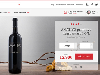 Italian food ecommerce