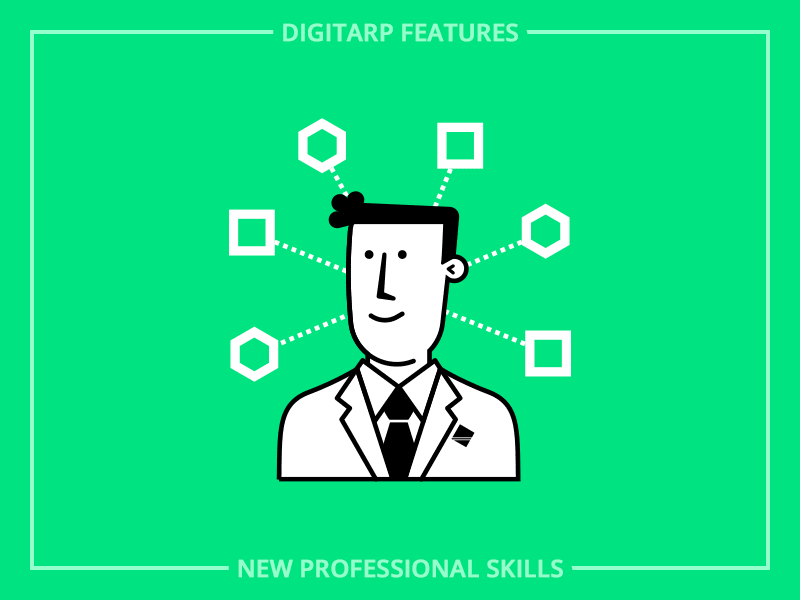 digitarp features coaching contents customized digital insight new professional sales skill updated