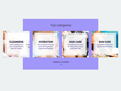Top Categories beauty category cleansers dermatology ecommerce hair hydration products skin store sun