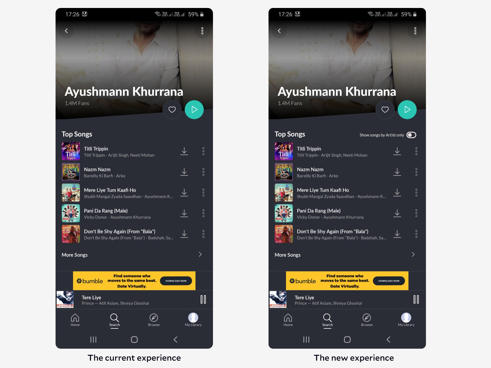 Jiosaavn Ux Micro Case Study By Abhinav Ghosh On Dribbble