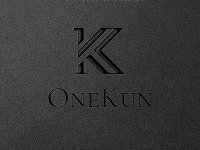 OneKun - Logo Design apparel clothingbrand fashion highend logo logo design randong trend