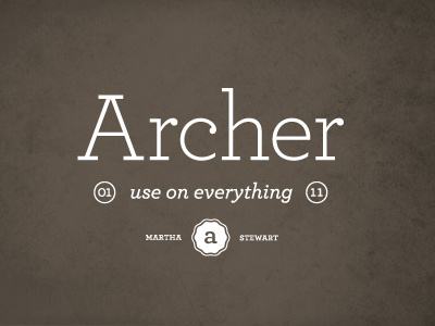 Martha's Archer archer living martha sarcasm stewart texture