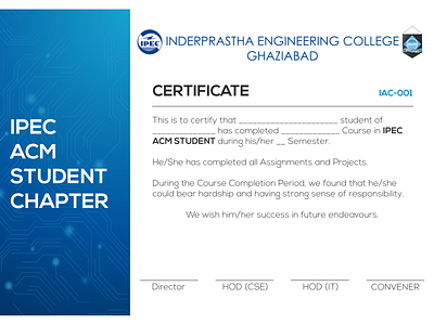 Certificate Design