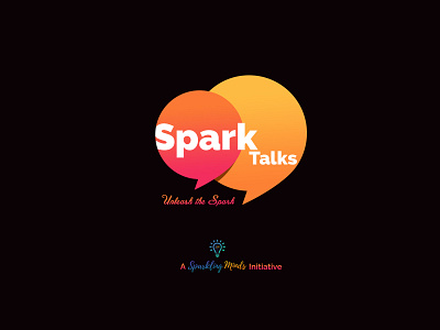 Brand Logo Design - Spark Talks art branding design graphic design icon illustration illustrator logo vector