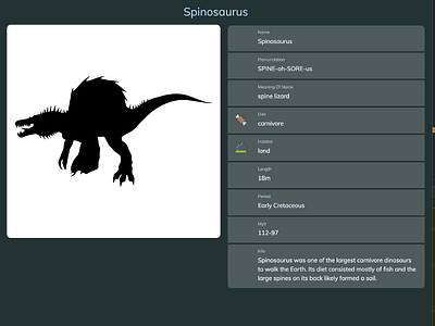 Detailscard dinosaurs game memory pwa webapp