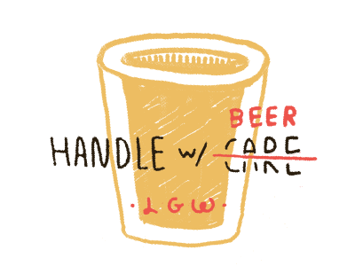 Handle w/ Beer
