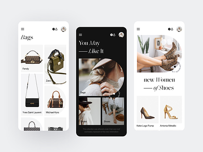 Fashion Store ios app bags clothes online shop online store shoes shopping