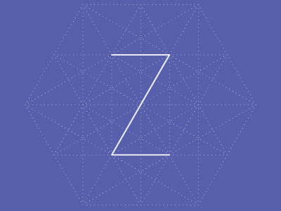 Z-1 logo typography z