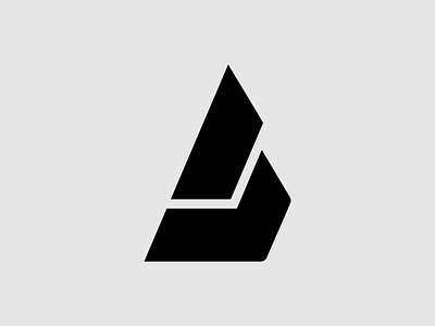 LETTER B brand branding clean design flat icon identity logo minimal type